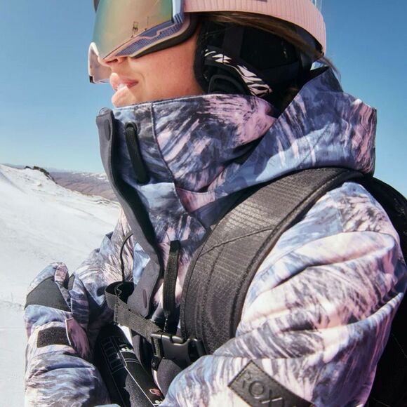 New Roxy Dawnrae Parka Snow Jacket -Women's Small - Picture 3 of 13